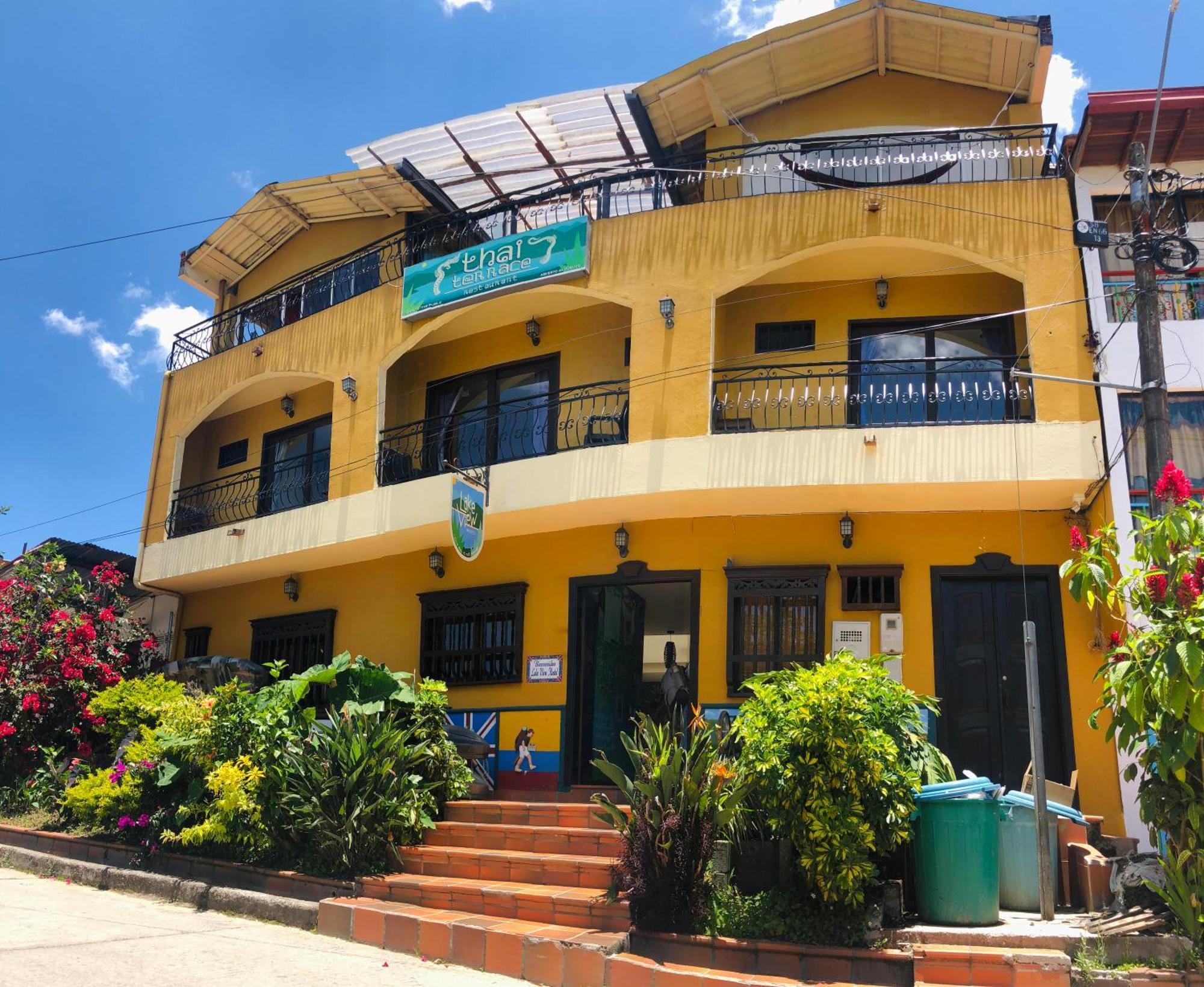Lake View Hostel Guatape Exterior photo