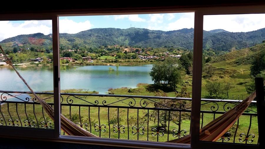 Lake View Hostel Guatape Exterior photo